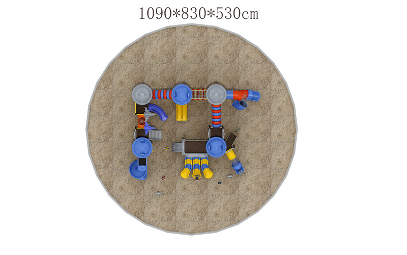大型组合滑梯金刚主题公园幼儿园房地产小区配套健身设施87a